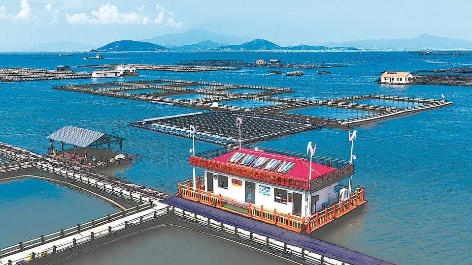 福建首个渔排风光储微电网示范项目正有序运转