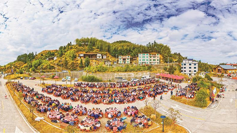 “樱舞茶香·福满屏山”暨年猪宴贺新春系列活动举办